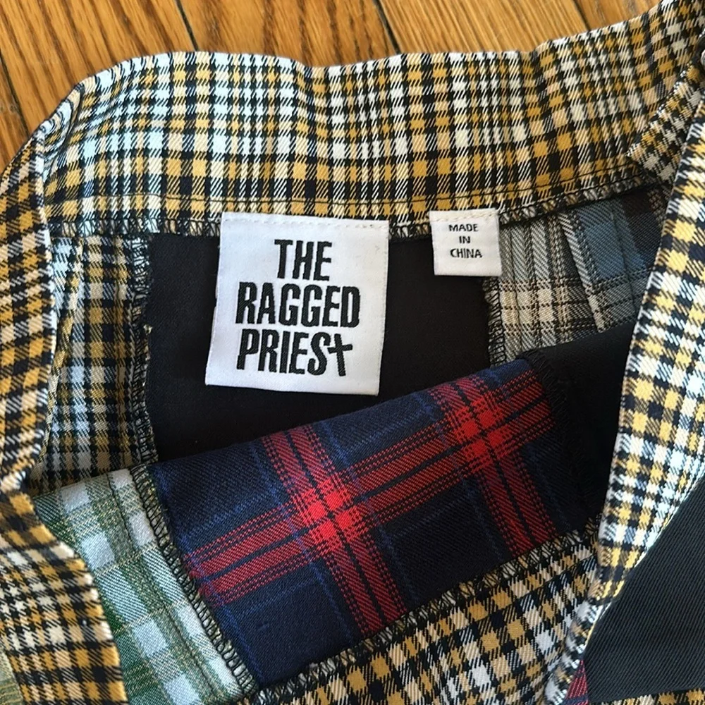 The Ragged Priest Multicolor Patchwork Skirt - Picture 9 of 14